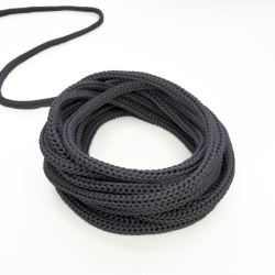Шнур для одежды d-4.5мм, цвет Серый (на отрез)  в Смоленске