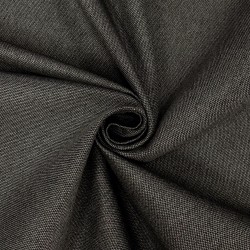 Ткань Рогожка (мебельная) (Ширина 140см), цвет Тёмно-Серый (на отрез) в Смоленске