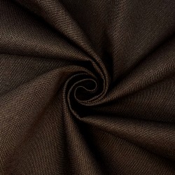 Ткань Рогожка (мебельная) (Ширина 140см), цвет Тёмно-Коричневый (на отрез) в Смоленске