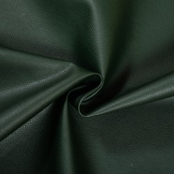 Эко кожа (Искусственная кожа) (Ширина 138см, цвет Темно-Зеленый (на отрез) в Смоленске