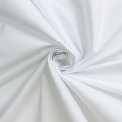 Ткань Дюспо 240Т  WR PU Milky (Ширина 150см), цвет Белый (на отрез) в Смоленске
