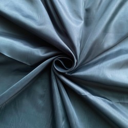 Ткань подкладочная Таффета 190Т (Ширина 150см), цвет Темно-серый (на отрез) в Смоленске