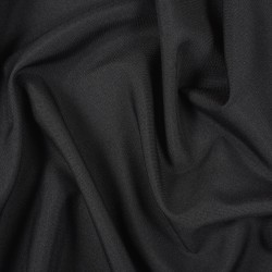 Ткань Габардин (100%пэ) (Ширина 150см), цвет Черный (на отрез) в Смоленске