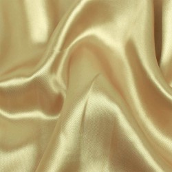 Ткань Атлас-сатин (Ширина 150см), цвет Золотой (на отрез) в Смоленске