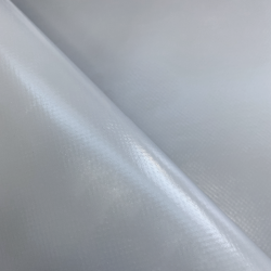 Ткань ПВХ 450 гр/м2 (Ширина 1,6м), цвет Серый (на отрез) в Смоленске