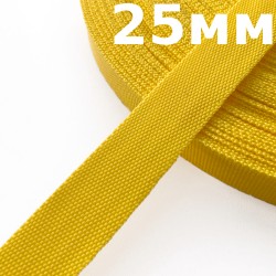 Лента-Стропа 25мм,  Жёлтый   в Смоленске