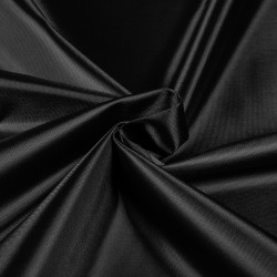 *Ткань Оксфорд 210D PU, цвет Черный (на отрез)  в Смоленске