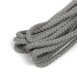 Шнур с сердечником, цвет Серый (плетено-вязанный, плотный) в Смоленске